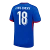 ZAIRE-EMERY #18 France Home Soccer Jersey 2024