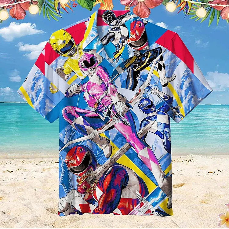 Power Rangers | Unisex Hawaiian Shirt