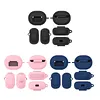 Silicone Protective Cover Shockproof Scratch Resistant Cover with Carabiner Protective Shell Compatible for TOZO NC20 Pro/NC20 Earbud