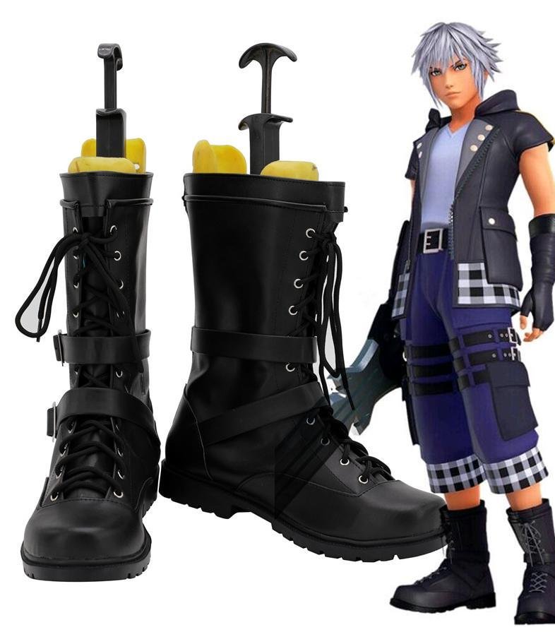 Manga Kh Kingdom Hearts iii 3  Riku Cosplay Shoes