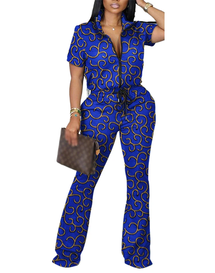 Uveng Uveng Women's Clothing Explosion 2023 Spring And Summer New Two Sets Of Fashion Zipper Short-Sleeved Trousers Set