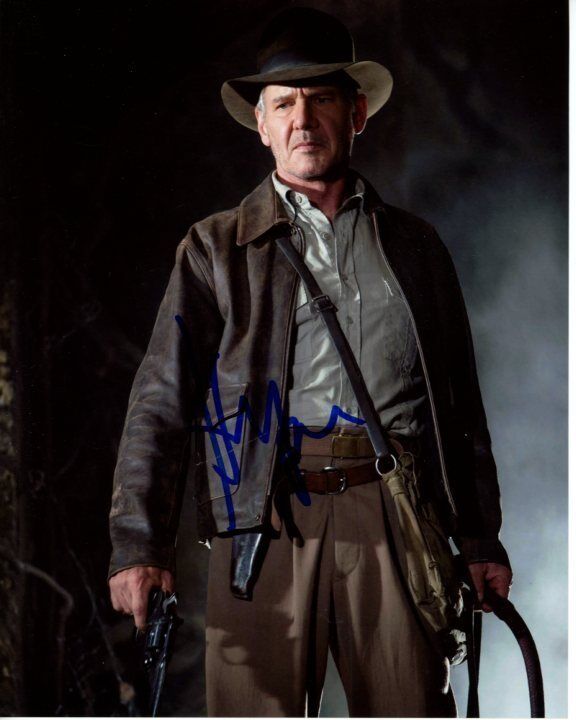 HARRISON FORD signed autographed INDIANA JONES Photo Poster painting