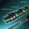 Telescopic Fishing Rod Carbon Fiber Small Short Sea Pole (Spinning Rod 1.8M)