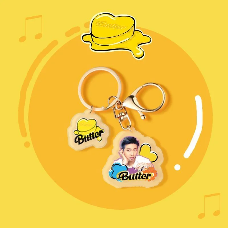 방탄소년단 Butter Cute Member Keychain