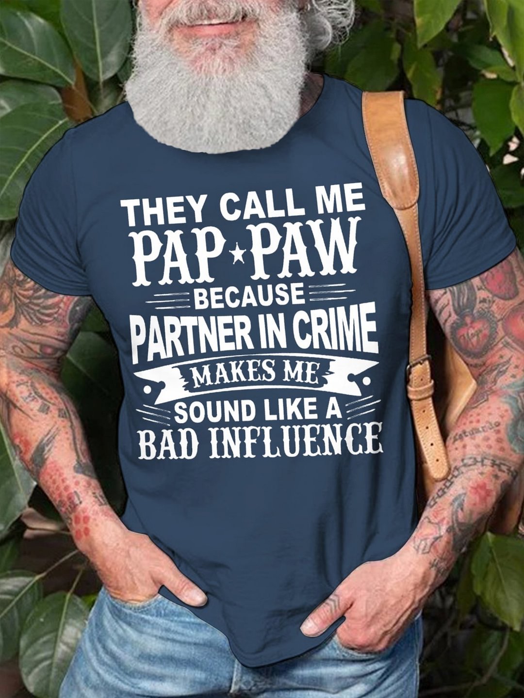 They Call Me Pap Paw Casual Short Sleeve Short Sleeve T-Shirt