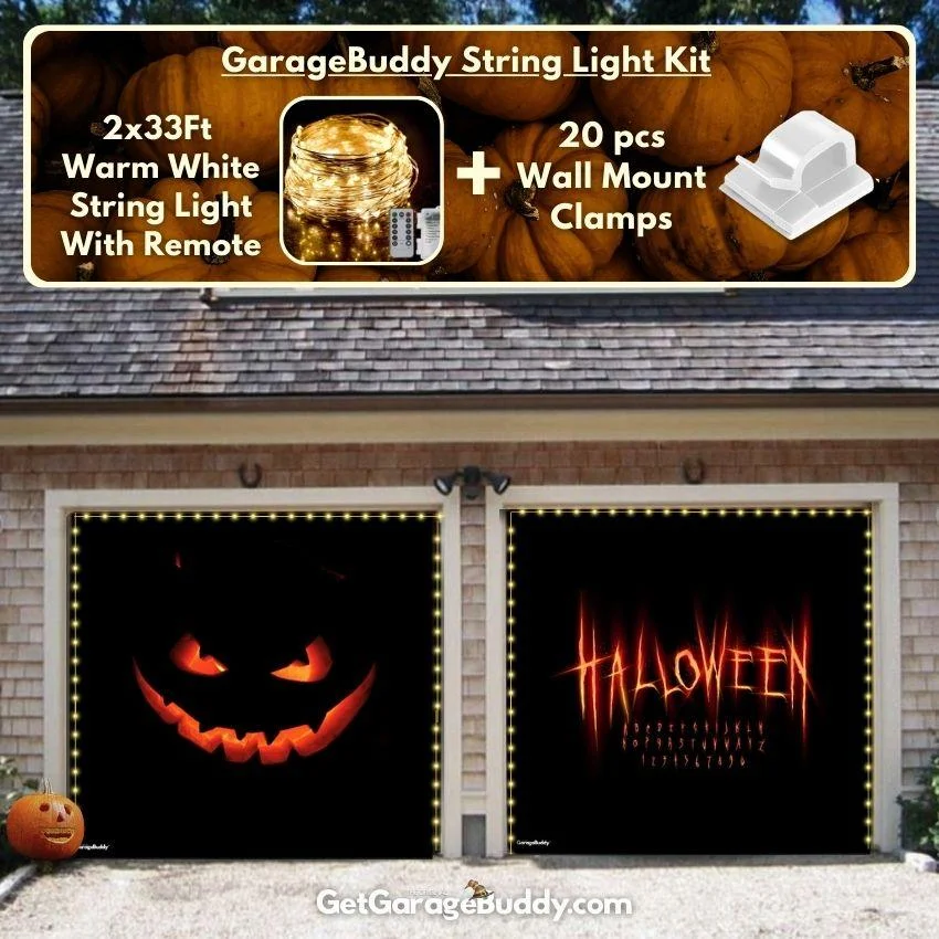 GarageBuddy Halloween Garage Door Covers