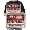 Warning - Vintage Metal Signs - 20*30cm - Warning