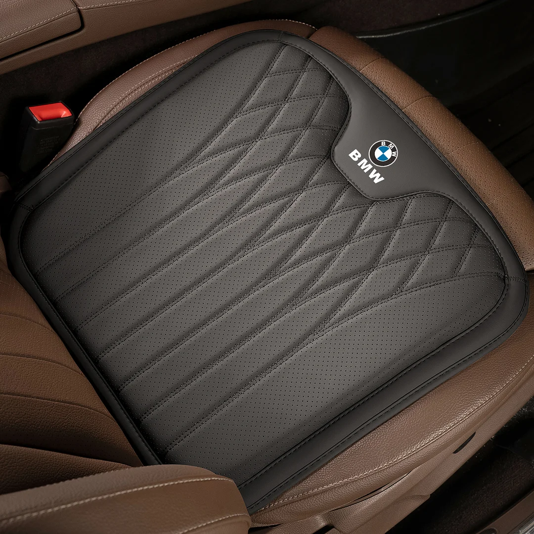 All-Season Universal Nappa leather Seat Cushions (with Logo)