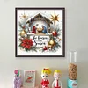 (US Local)Jesus-14CT Stamped Cross Stitch Kit(40x40cm)