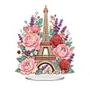 Landscape DIY Diamond Painting Acrylic Ornament Special Shaped Diamond Art Craft Kit for Home Decor