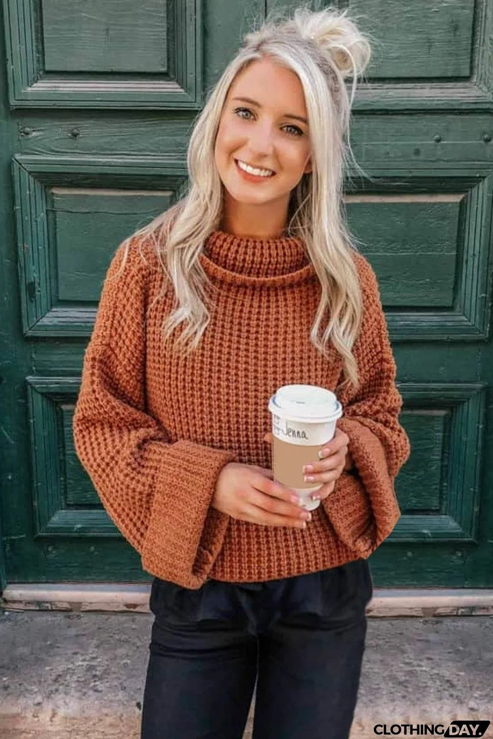Turtleneck Knitted Sweater