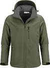 33,000ft Men's Softshell Jacket with Hood Fleece Lined Windbreaker Lightweight Waterproof Jackets for Hiking