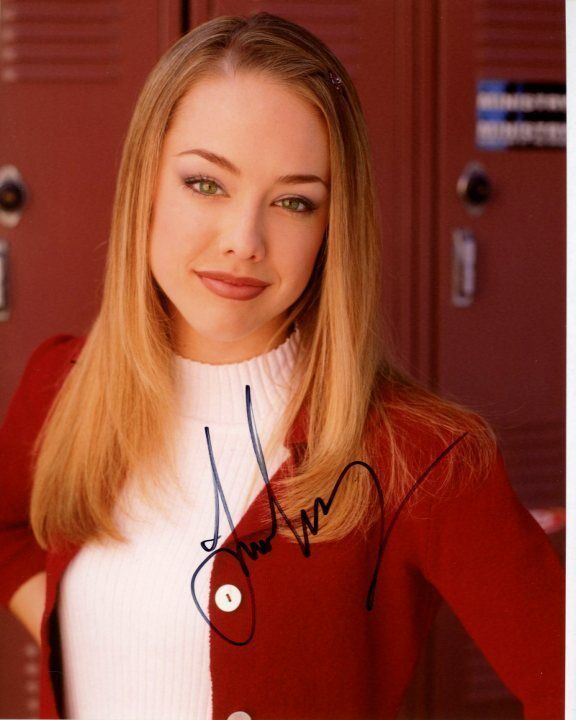 LINDSEY MCKEON Signed Autographed BOY MEETS WORLD LIBBY HARPER Photo Poster painting