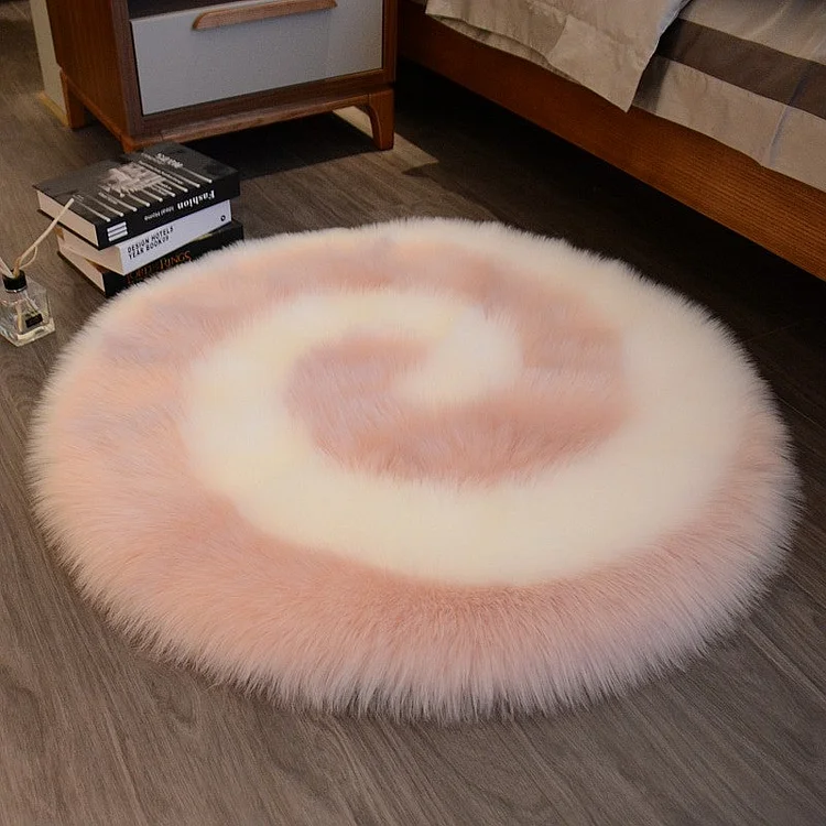 Cute Lollipop Plush Carpet