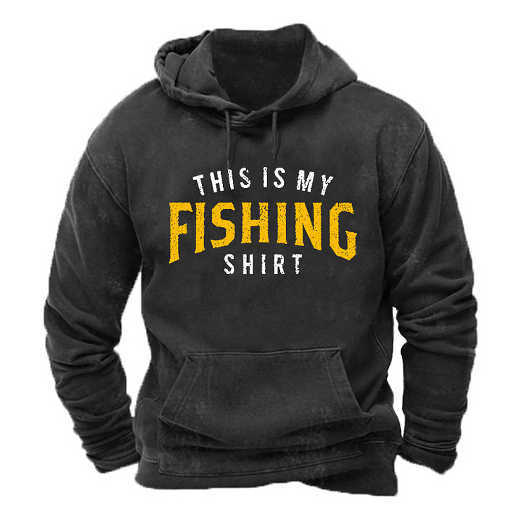 This Is My Fishing Shirt Hoodie