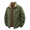 Men's New Fashion Warm Plush Thickened Jacket