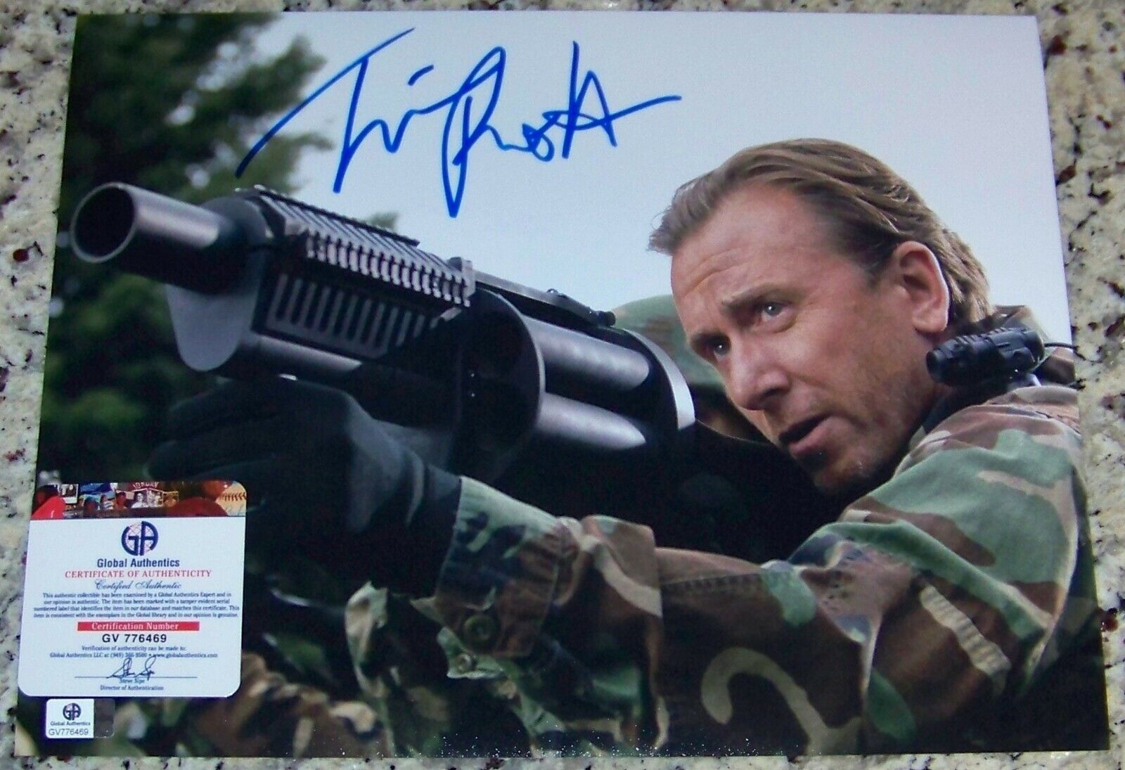 ONE TIME SUPER SALE! Tim Roth Signed Autographed 11x14 Photo Poster painting GV GA GAI COA!