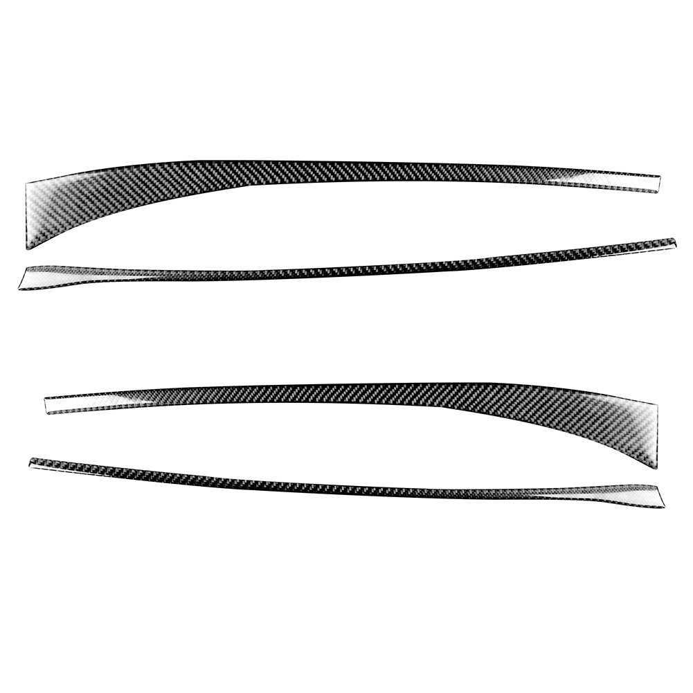 

2pcs Carbon Fiber Passenger Dash Decorative Strip for Honda Civic 2006-2011, 501 Original