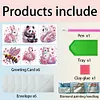uk.everydayedeals 6Pcs DIY Diamond Painting Greeting Card - Animals