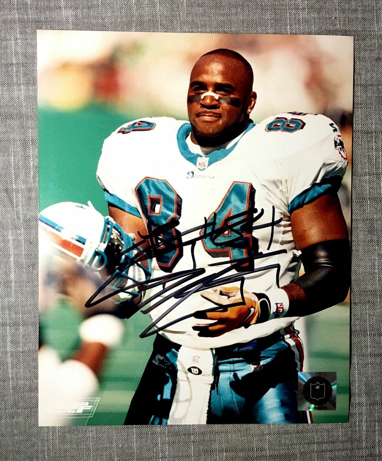 Troy Drayton Signed 8x10 Photo Poster painting Miami Dolphins Auto Autograph  SHIP