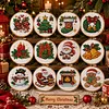 12pcs Christmas-11CT Stamped Cross Stitch 36*52cm tapestrymarket