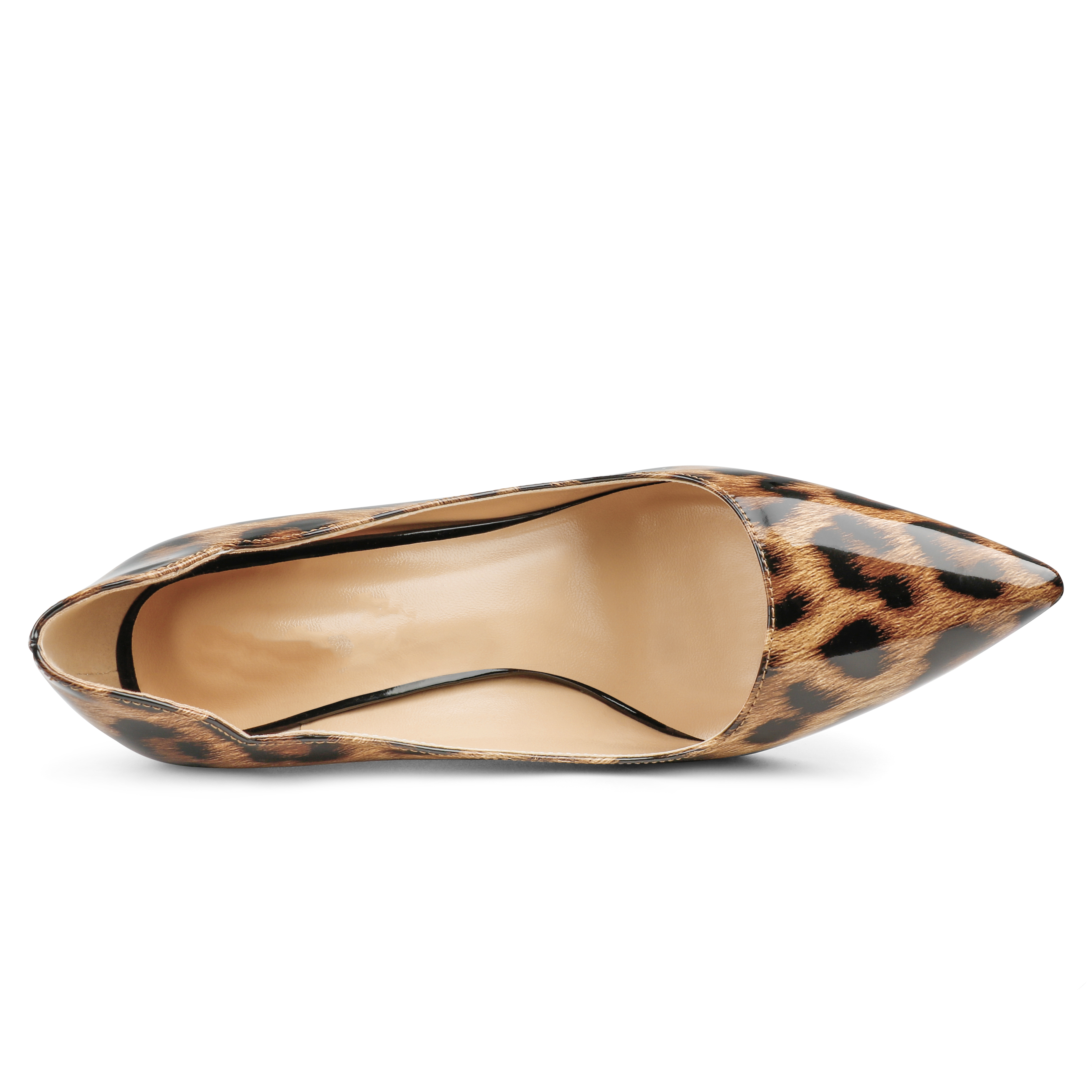 100mm Women's Red Bottom High Heels for Party Wedding Patent Pumps-MERUMOTE