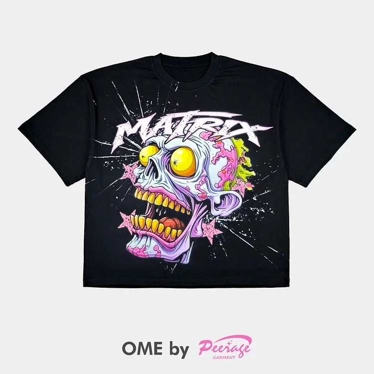 Custom Print Boxy Crop T-Shirt