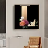 uk.everydayedeals (Limited Stock)Diamond Painting - Full Round - Flower Letter