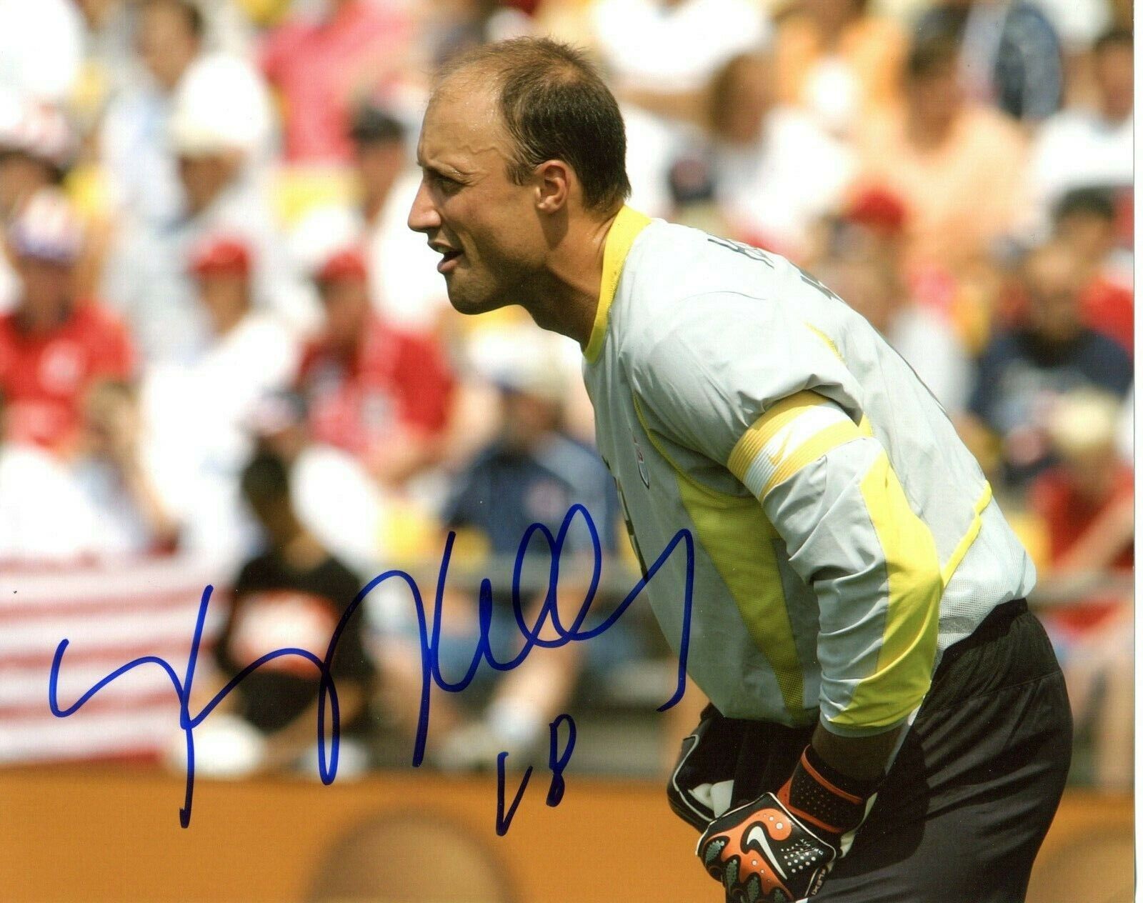 Kasey Keller Autographed Signed 8x10 Photo Poster painting Seattle Sounders COA  Shipping