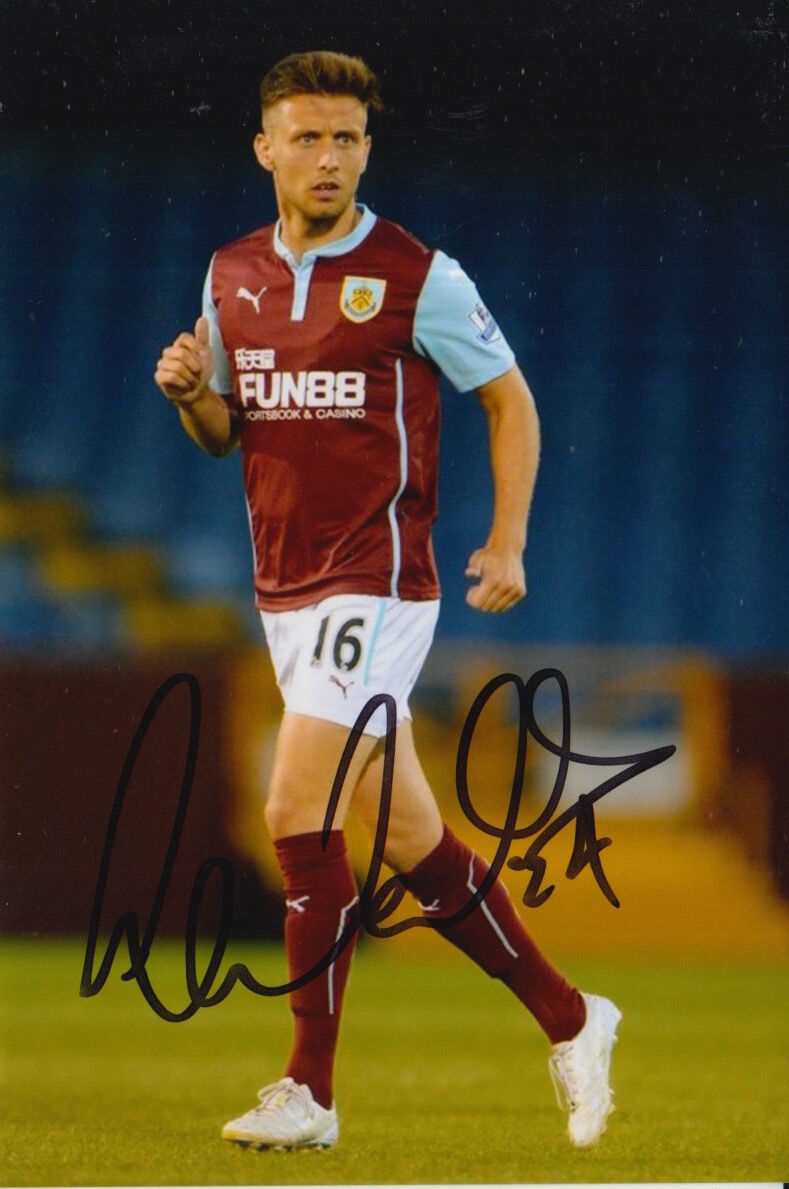 BURNLEY HAND SIGNED LUKE O'NEILL 6X4 Photo Poster painting 1.