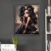  Paint By Number - Oil Painting - Cool Girl(40*50cm)、[Everydayedeals]
