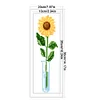 Bead Embroidery - Partial Printed 9CT Sunflower(26x10 CM)