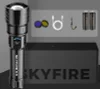 Skyfire Canglong Flashlight Strong Light Rechargeable Outdoor Super Bright Long-range Laser Portable Home Super Long Battery Life Mountaineering Lamp