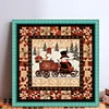 (Multi-Style) Christmas Tree-14CT Stamped Cross Stitch 40*40cm/15.75*15.75in