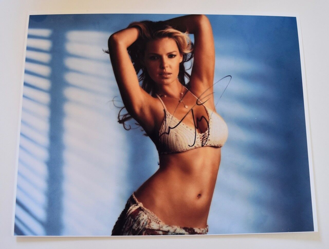 Katherine Heigl Signed Autographed 11x14 Photo Poster painting Grey's Anatomy Hot Sexy COA VD