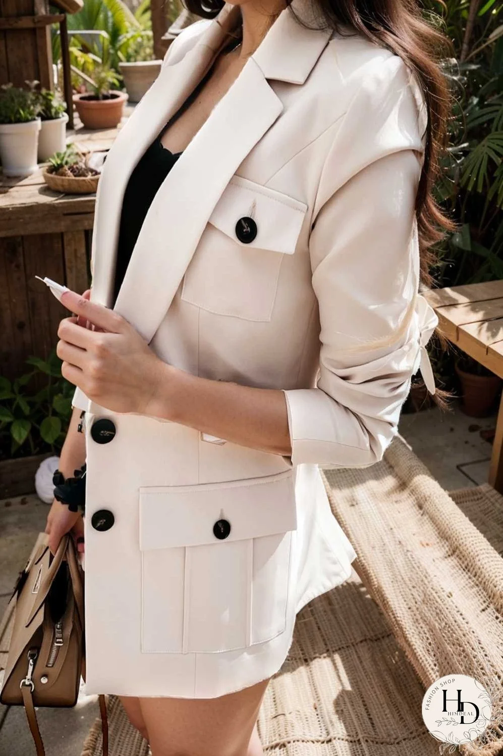 lapel button slim fit long sleeve blazers