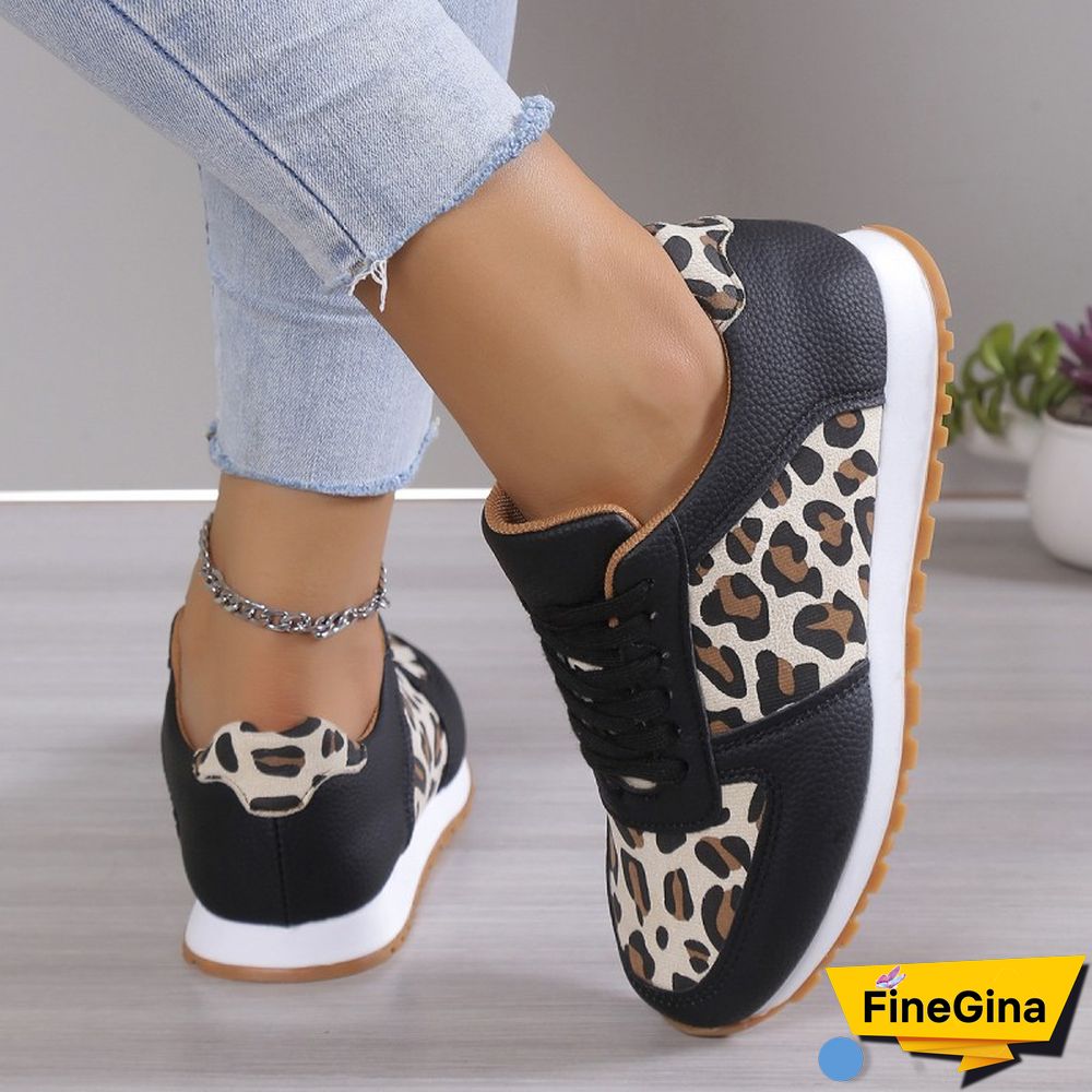 Black Casual Sportswear Daily Patchwork Round Comfortable Out Door Sport Running Shoes