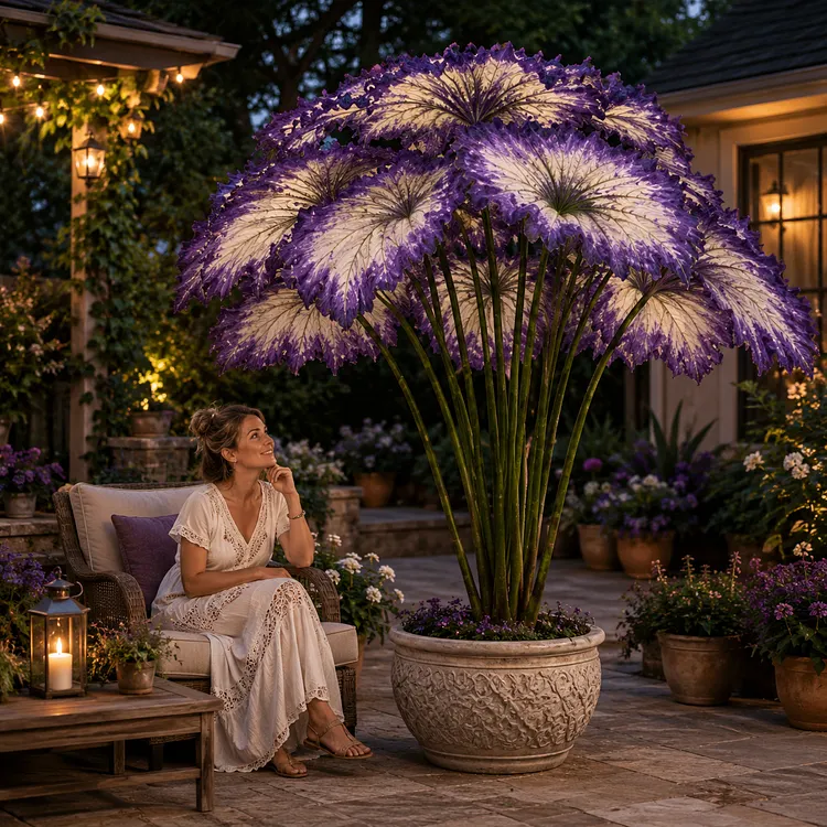 👑Sunset Crown&trade; Bulbs &ndash; Stunning colors, giant sculpted leaves