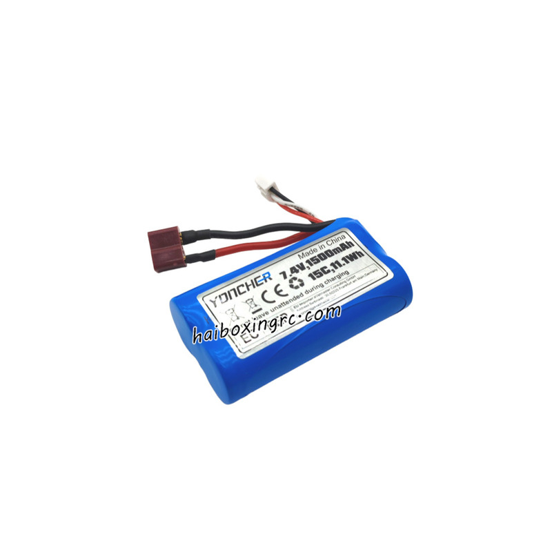 HBX 903 Brushed RC Car Parts 7.4V 1500mAh Li-ion Battery 90129