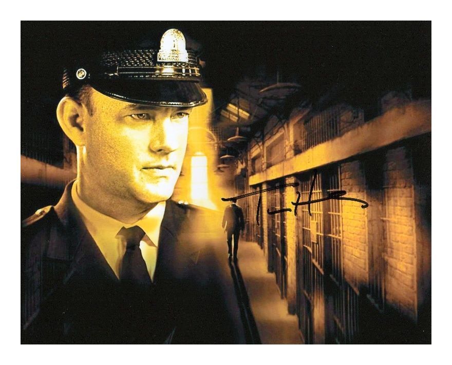 TOM HANKS - THE GREEN MILE AUTOGRAPHED SIGNED A4 PP POSTER Photo Poster painting PRINT