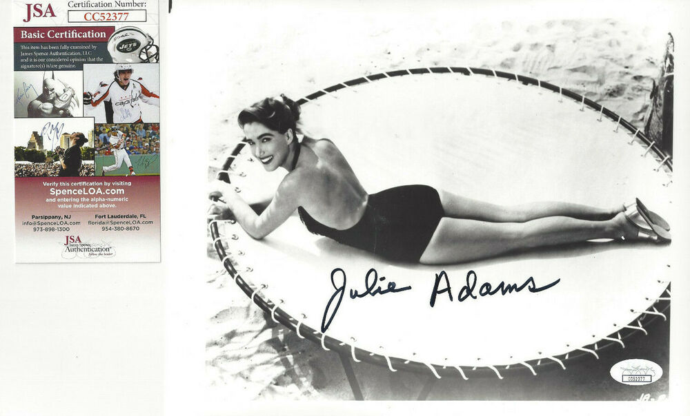 Creature From The Black Lagoon Julia Adams autograph 8x10 hot  Photo Poster painting  JSA Cert