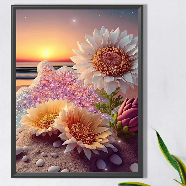 Full Round Drill Diamond Painting - Sunflower - 40*70cm