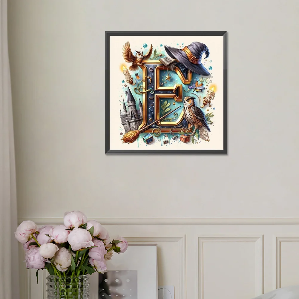 Diamond Painting - Full Square Drill - Harry Potter Letters(Canvas|35*35cm)