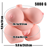 Vania: BBW Sex Doll Torso Big Fat Girl Adult Sex Toy For Men 