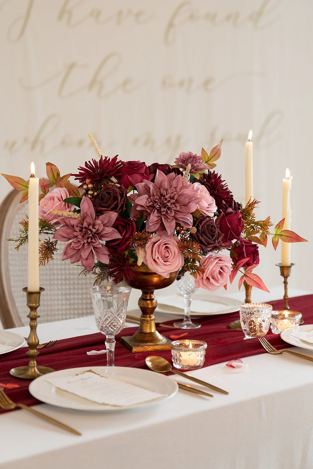 Silk Dahlia Designer Flower Boxes