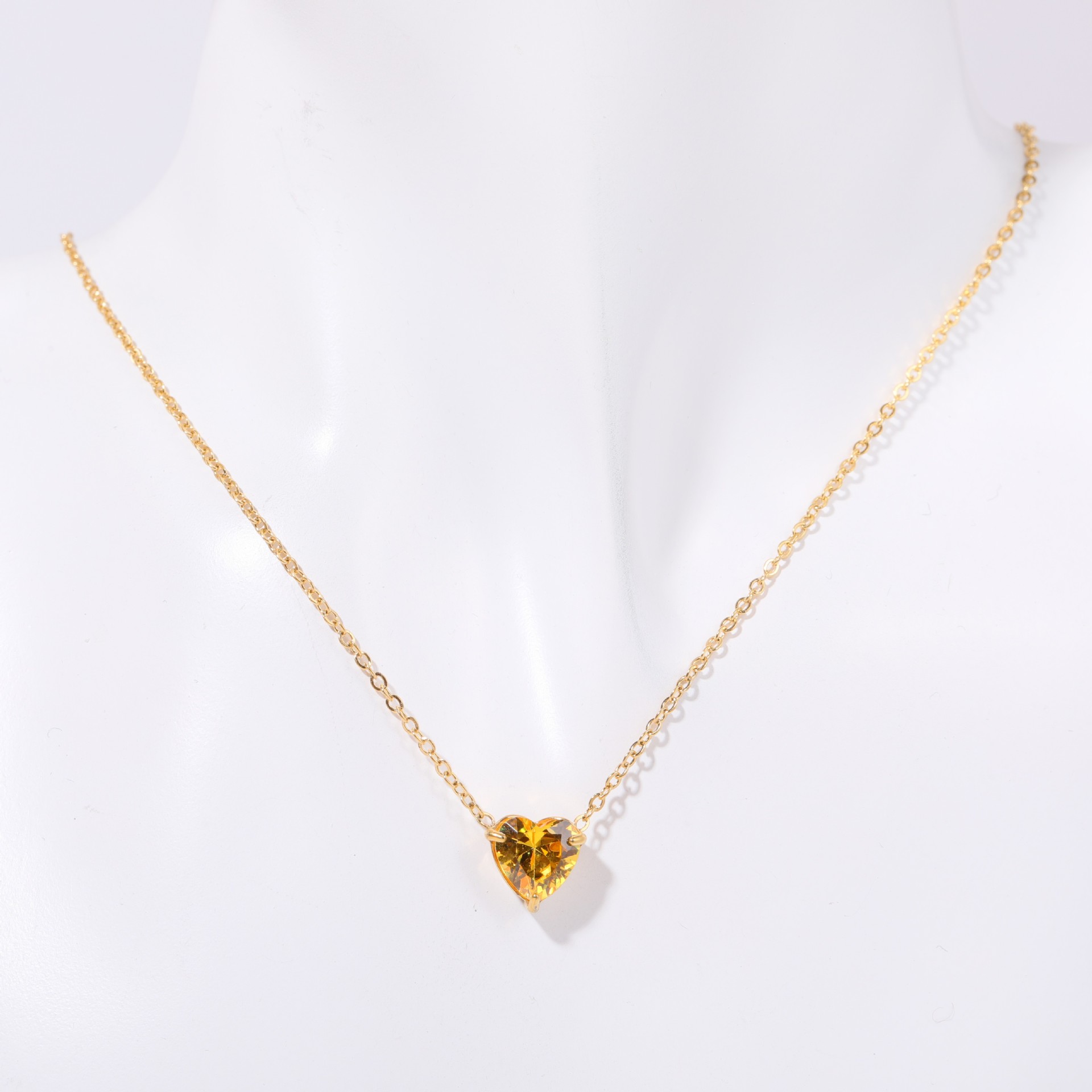 Women's Birthday Love Crystal Pendant Necklace