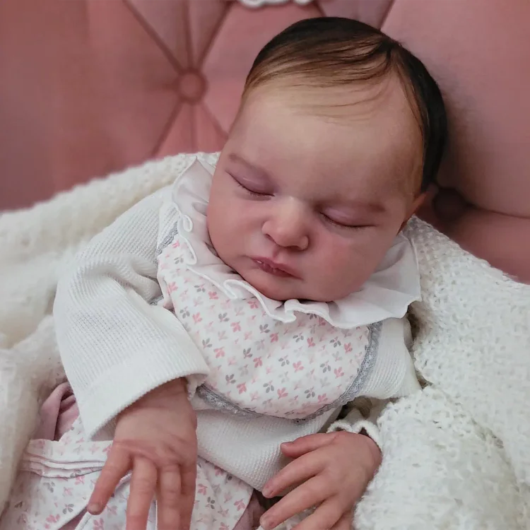  20" New Realistic and Lifelike Truly Silicone Vinyl Reborn Doll Girl Geina - Reborndollsshop®-Reborndollsshop®
