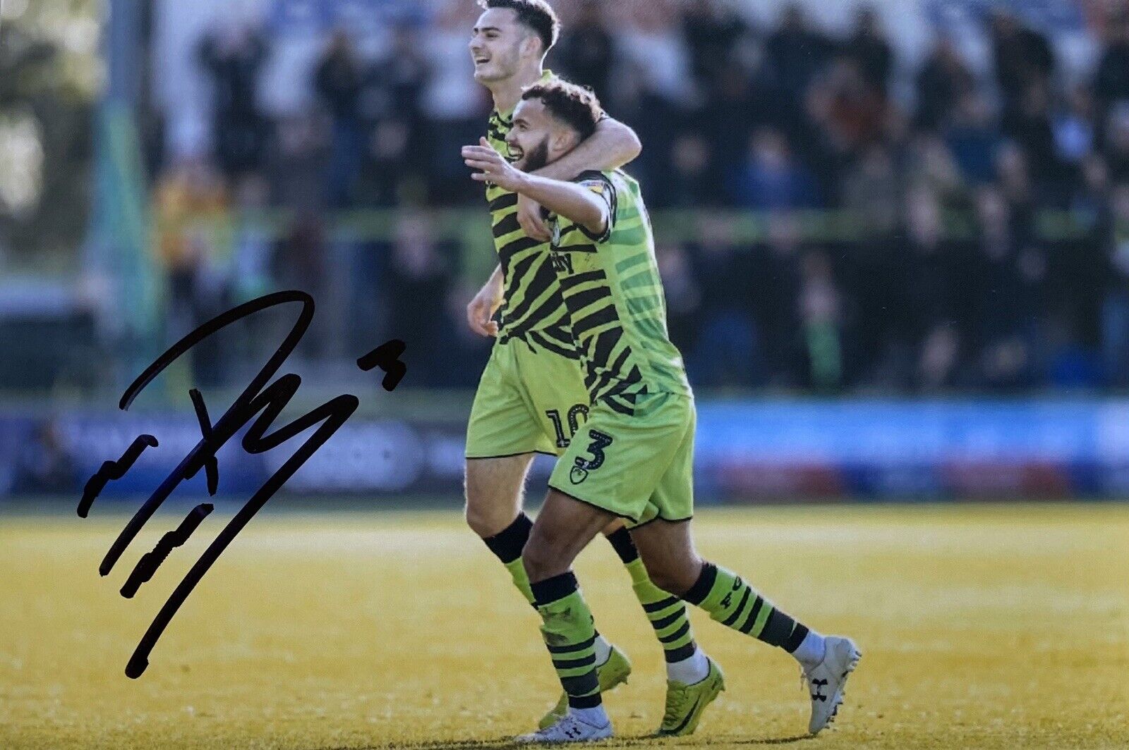 Dom Bernard Genuine Hand Signed Forest Green Rovers 6X4 Photo Poster painting 5