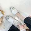 Gioiacombo™ Scarpe casual con cuciture di strass con piattaforma alla moda