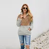 Zipper lapel blouse